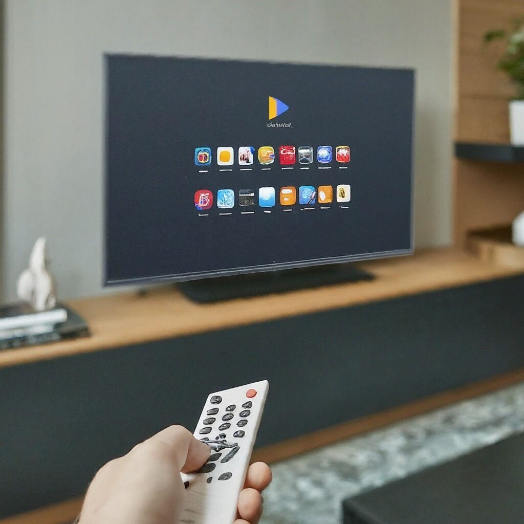 Google tv , Android tvsideload apps. 